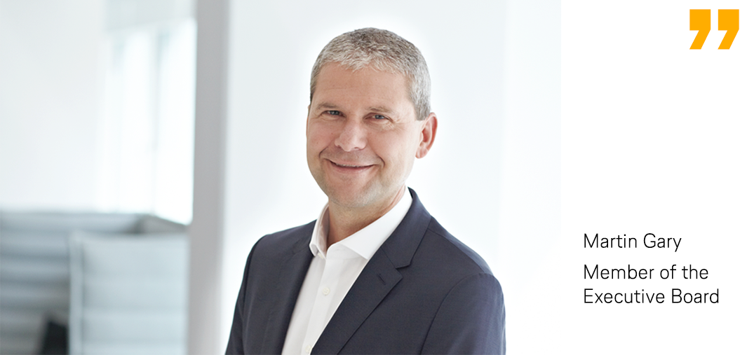 Martin Gary - Member of the Executive Board