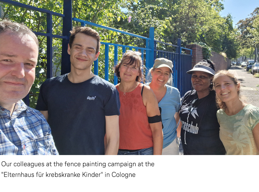 fence painting campaign