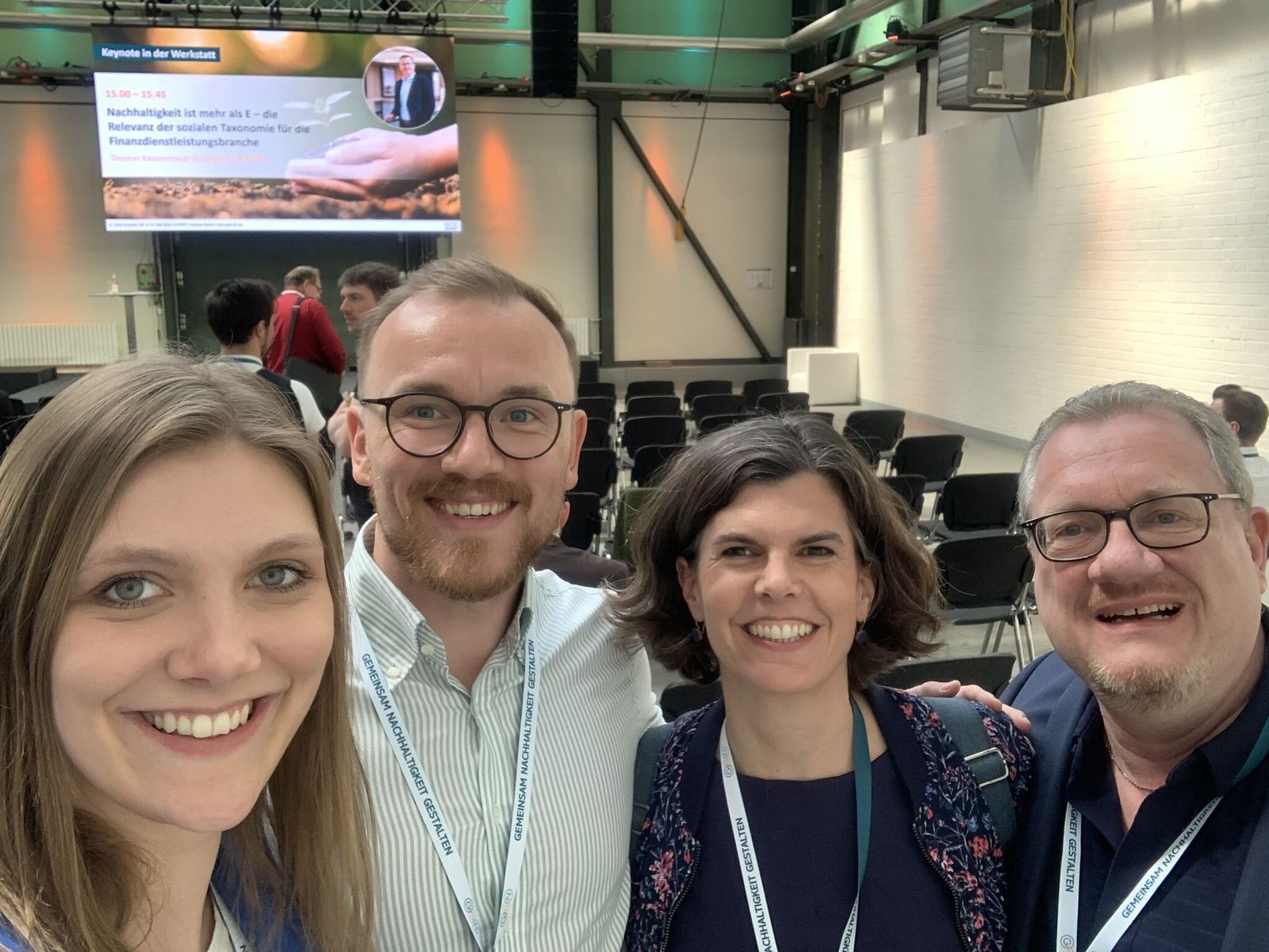 Colleagues from Delvag I Albatros at the GSN Summit in Berlin